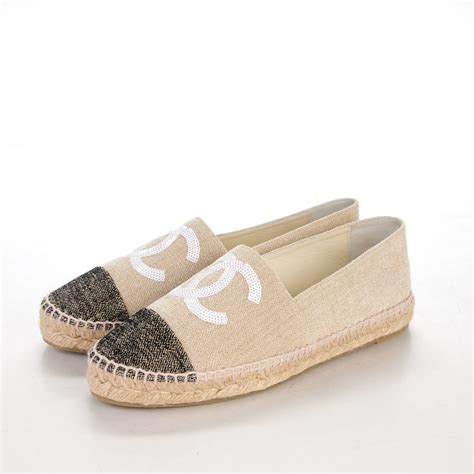 chanel espadrilles 41|authentic chanel espadrilles.